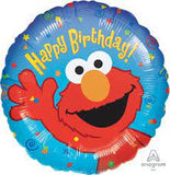 Elmo Happy Birthday Foil Balloon
