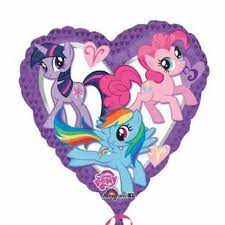 My Little Pony Heart Foil Balloon