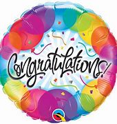 Congratulations Balloons & Streamers Foil Balloon