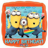 Despicable Me Minions Happy Birthday Foil Balloon