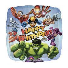 Marvel Superhero Squad Happy Birthday Balloon