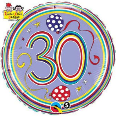 30 Rachel Ellen Foil Balloon