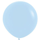 Pastel Matte Blue Jumbo Balloon (90cm)