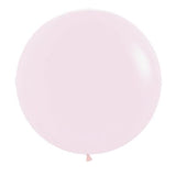 Pastel Matte Pink Balloon (60cm) - Helium Balloons