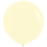 Pastel Matte Yellow Jumbo Balloon (90cm)