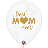 5 x Best Mum Ever Latex balloons