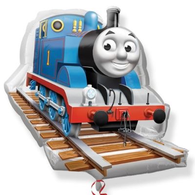 Thomas the Tank Engine Train & Track Shape Foil Balloon