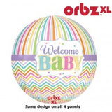 Welcome Baby Orbz Balloon